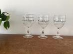 Irish Coffee glazen 3 stuks retro vintage , Verzenden, Overige typen