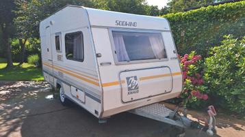Knaus Südwind 395TK met opklapbaar stapelbed! Zeer netjes! beschikbaar voor biedingen