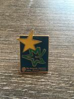 speld/pin scouting jamboree dronten, Verzenden, Zo goed als nieuw, Embleem, Speld of Insigne