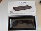Wavlink USB-C Dual 4K Pro Docking Station 100W USB PD, ZGAN, Ophalen of Verzenden, Zo goed als nieuw