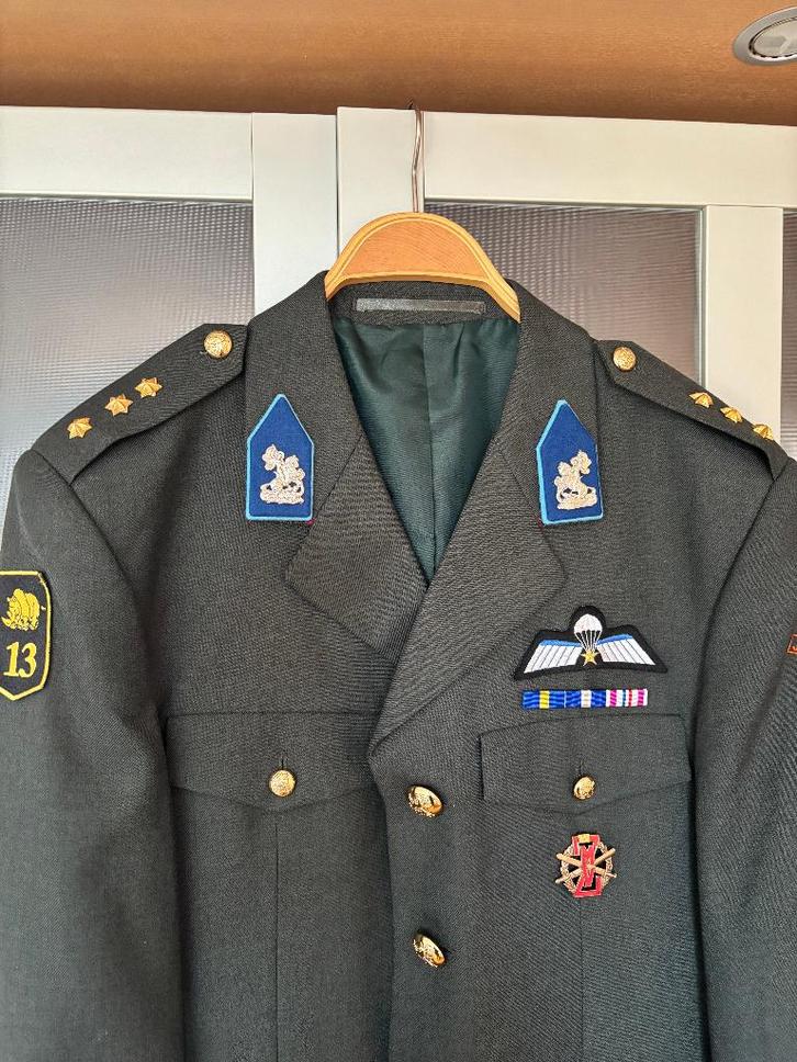 DT2000 jas & broek ritmeester cavalerie regiment van Sytzama, Verzamelen, Militaria | Algemeen, Landmacht, Kleding of Schoenen