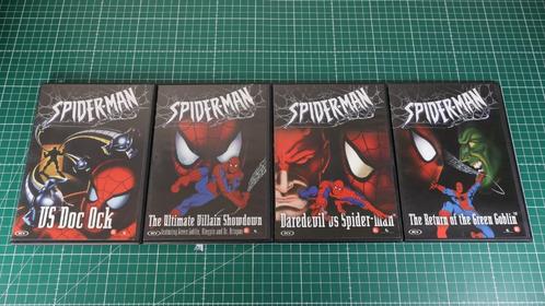 4x Spider-Man (EN Dub / NL Sub) (Samen €5), Cd's en Dvd's, Dvd's | Tekenfilms en Animatie, Gebruikt, Amerikaans, Tekenfilm, Alle leeftijden