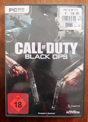 PC DVD-Rom - Call of Duty - Black Ops - Duitse versie beschikbaar voor biedingen