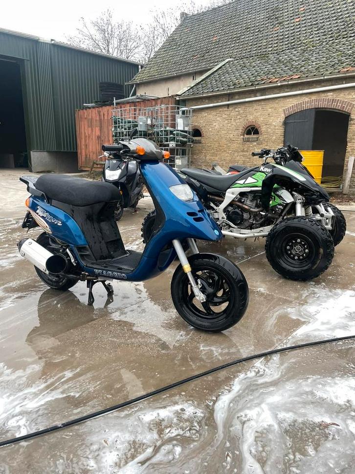 Typhoon 172 stage 2 a1 plaat, Fietsen en Brommers, Scooters | Piaggio, Zo goed als nieuw, Overige modellen, Tweetakt, Ophalen