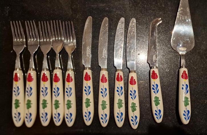 Boerenbont Bestekdelen - Royal Boch, Huis en Inrichting, Keuken | Bestek, Ophalen of Verzenden