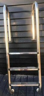 Zwembad trap 95,00 euro! Ladder RVS  95 euro vaste prijs!, Ophalen of Verzenden, Zo goed als nieuw, Minder dan 2 meter