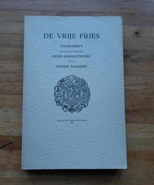 De vrije Fries deel 47 uit 1966 Bolsward geschiedenis, Boeken, Geschiedenis | Stad en Regio, Zo goed als nieuw, 20e eeuw of later