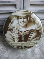Brocante Oud Blikje - De Gruyter Chocolade Pastilles - 10 cm, Verzenden