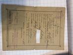 Carte gris  van vooroorlogse citroen C6 oldtimer, Ophalen of Verzenden