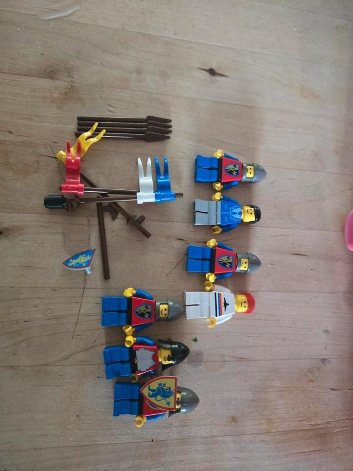 Lego Ridderset met Figuren en Accessoires, Kinderen en Baby's, Speelgoed | Duplo en Lego, Gebruikt, Lego, Losse stenen, Ophalen of Verzenden