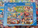 Puzzel 1000 stukjes Cars, Nemo, Toy Story, Ophalen of Verzenden, 500 t/m 1500 stukjes, Zo goed als nieuw, Legpuzzel