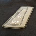 RNLAF 312 Squadron F-35 Tail Patch F-041, Ophalen of Verzenden, Luchtmacht, Nederland, Embleem of Badge