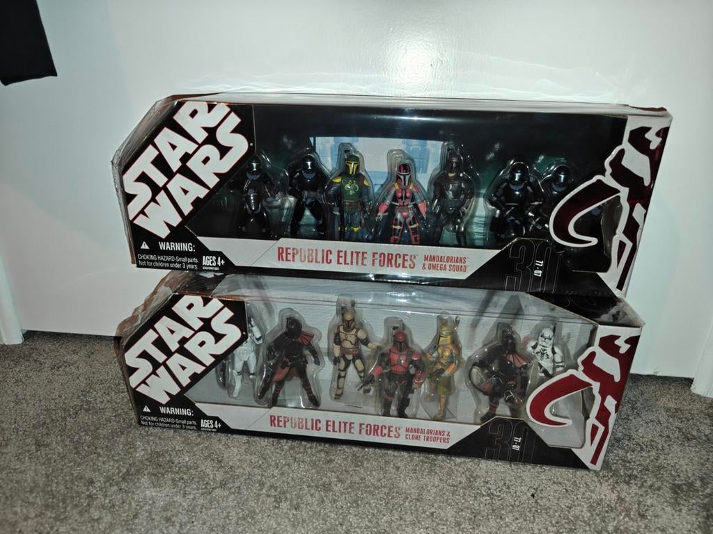 Star Wars Republic Elite Forces Mandalorians & Omega Squad, Ophalen of Verzenden, Nieuw, Actiefiguurtje