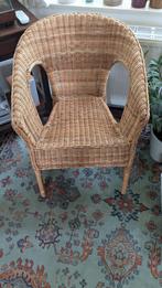 Mooie rieten stoel IKEA- GRATIS AFHALEN, Ophalen of Verzenden, Zo goed als nieuw, Bruin, Eén