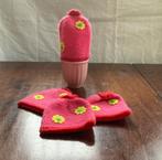 Nieuwe roze gebreide eierwarmers, set 4 stuks, Overige materialen, Overige typen, Nieuw, Ophalen of Verzenden