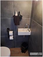 WCRolhouder steigerbuis dubbel zwart, Zwart, Overige typen, Info@hout-art.nl, Nieuw