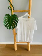 Shirt/ shirtje met korte mouw/ top/ topje van H&M, XXXL/46, H&M, Wit, Maat 46/48 (XL) of groter, Nieuw