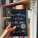 Everything I never told you - Celeste NG - ENG, Ophalen of Verzenden, Zo goed als nieuw