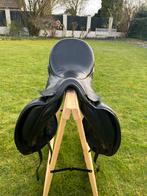 Hulsebos dressuurzadel buffelleer WB3 17,5 inch xl zweetbla, Dieren en Toebehoren, Paarden en Pony's | Zadels, Ophalen, Zo goed als nieuw