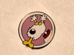 de Familie Doorzon vintage strip hond stripboek pin logo, Verzenden, Gebruikt