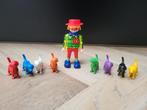 Playmobil clown met gekleurde honden, Ophalen of Verzenden, Gebruikt, Los playmobil
