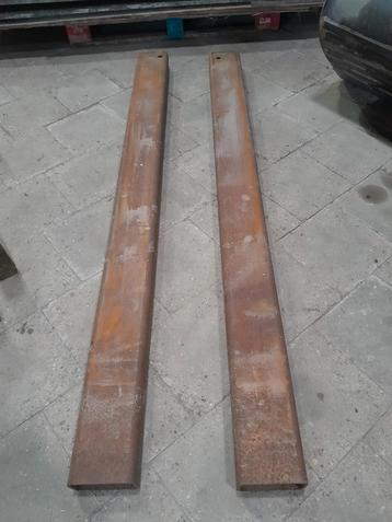 Zware verlenglepels 200 cm verleng lepel pallet lepels  beschikbaar voor biedingen
