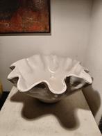 3009 Modernistische Keramiek Schaal - Geschulpt Design, Gebruikt, Porselein of Keramiek, Schaal, Ophalen of Verzenden
