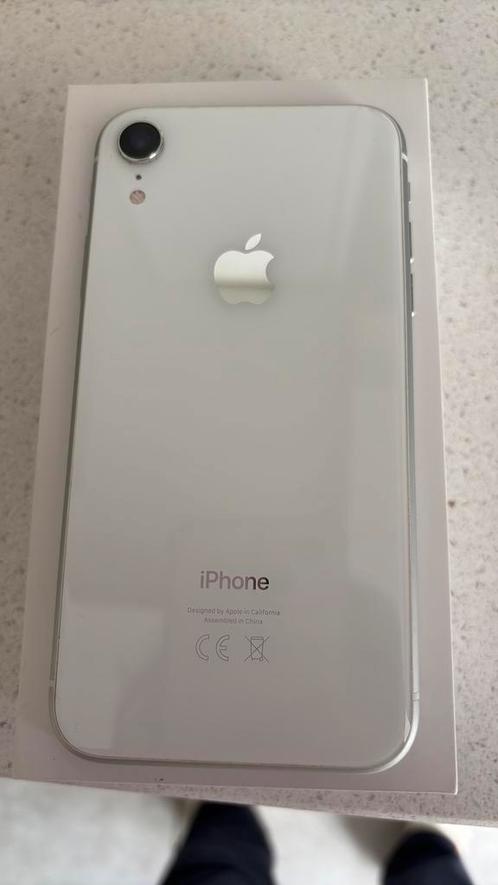 Apple iPhone XR, Telecommunicatie, Mobiele telefoons | Apple iPhone, Zo goed als nieuw, 64 GB, iPhone XR, Wit, Ophalen of Verzenden