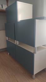 4 stuks ikea Besta kast (1*120, 3*60 breed, 40 diep, 38.5 h), Ophalen, Gebruikt