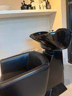 Wasunit kapsalon, Huis en Inrichting, Ophalen, Gebruikt, Zwart, Eén