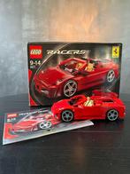 Lego Racers Ferrari F430 Spider - 8671 - 100% compleet!, Kinderen en Baby's, Speelgoed | Duplo en Lego, Ophalen of Verzenden, Gebruikt