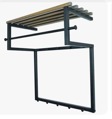 Splinder Design Rizzoli Kapstok - Zwart/Eiken beschikbaar voor biedingen