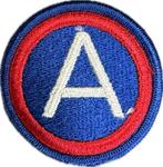 US 3th Army patch, Ophalen of Verzenden, Landmacht, Amerika, Embleem of Badge
