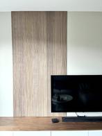 2x Lattenwand Walnoot Silentlines flexibel 260x52,5 cm, Ophalen, Nieuw, Hout, Minder dan 20 mm