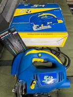 Parkside Decoupeerzaag + Zaagbladen, Gebruikt, 600 tot 1200 watt, Ophalen of Verzenden, Decoupeerzaag