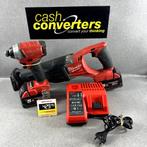 Milwaukee gereedschapset | 2 accu's | oplader | 391899, Ophalen of Verzenden, Gebruikt