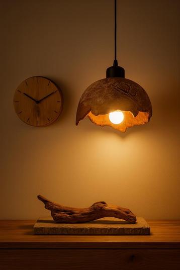 Minimalistische Handgemaakte Keramische Hanglamp beschikbaar voor biedingen