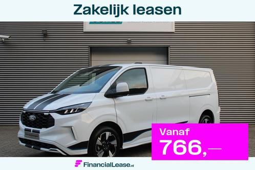 Ford Transit Custom 300 2.0 TDCI L2H1 Sport 170pk - 2x Schui, Auto's, Bestelauto's, Bedrijf, Lease, Financial lease, ABS, Achteruitrijcamera
