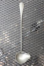 tinnen juslepel tin lepel pollepel opscheplepel sauslepel, Antiek en Kunst, Antiek | Tin, Ophalen of Verzenden