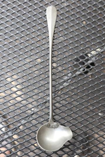tinnen juslepel tin lepel pollepel opscheplepel sauslepel beschikbaar voor biedingen