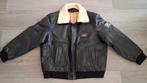Lederen heren pilotenjack, Kleding | Heren, Jassen | Winter, Ophalen of Verzenden, Zo goed als nieuw, Maat 56/58 (XL), Bruin