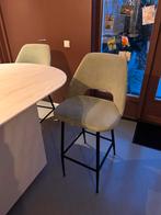 2 groene Loods5 barkrukken, Huis en Inrichting, Stoelen, Ophalen, Twee, Overige kleuren, Zo goed als nieuw