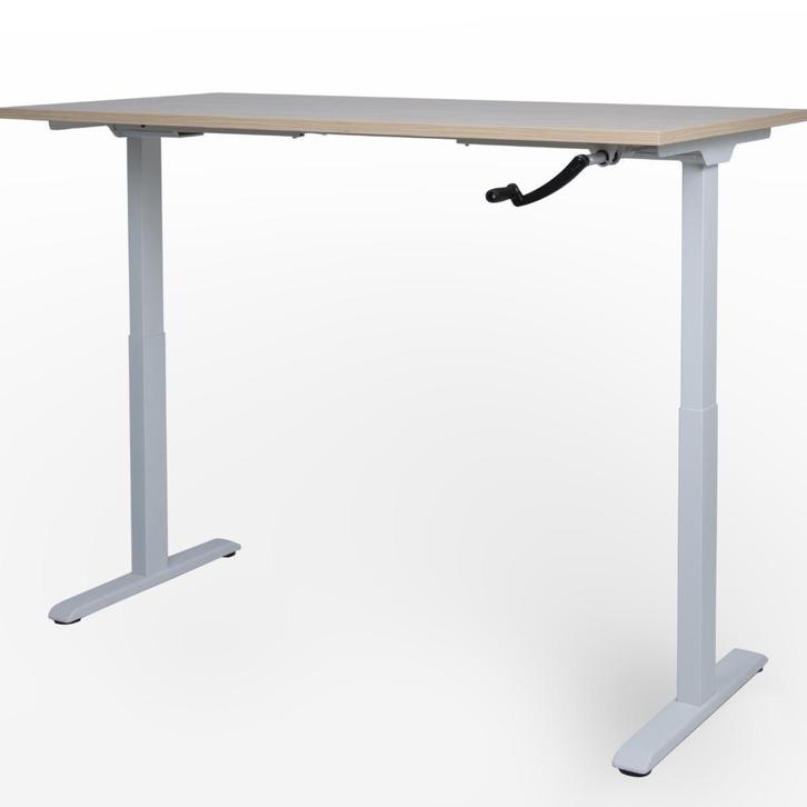 RM-Line Snelslinger Zit-sta Bureaus 160x80 Wit Frame NIEUW, Huis en Inrichting, Bureaus, Nieuw, Stabureau, In hoogte verstelbaar