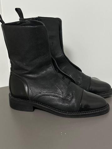 Pertini zwarte dames enkelboots maat 39 beschikbaar voor biedingen