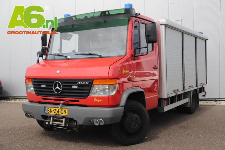 Mercedes-benz Vario 670.3 Automaat Brandweerauto 18.912KM! N, Auto's, Vrachtwagens, Bedrijf, Te koop, Mercedes-Benz, Diesel, Euro 3