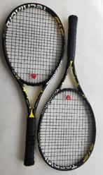 2 tecnifibre tennisrackets TFlash 315, Sport en Fitness, Tennis, Overige merken, Gebruikt, Ophalen of Verzenden, Racket
