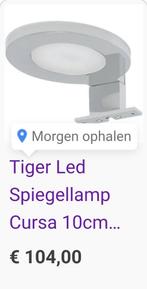 Tiger Cursa LED spiegelverlichting, 2 stuks, Ophalen of Verzenden, Nieuw, Metaal of Aluminium, Led