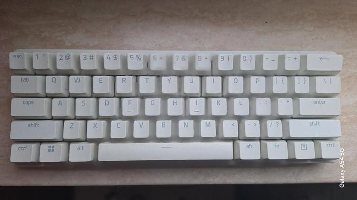 T.KA ZEER NETTE RAZER HUNTSMAN MINI GAMING TOETSENBORD ZGAN, Computers en Software, Toetsenborden, Zo goed als nieuw, Qwerty, Draadloos