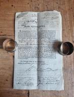 Antieke investeringsakte Middelburg 1768 WIC Boddaert, Ophalen of Verzenden