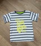 Wit gestreept shirt - Sturdy - maat 110, Ophalen of Verzenden, Zo goed als nieuw, Jongen, Shirt of Longsleeve